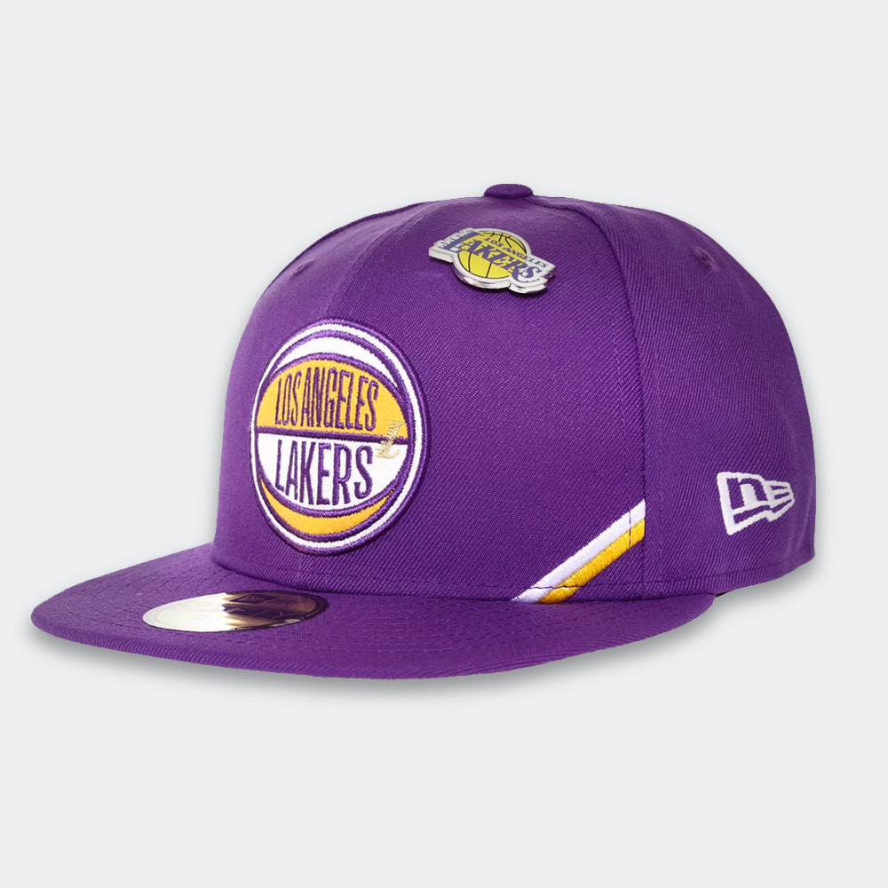 Gorra New Era 5950 NBA Draft Los Angeles Lakers